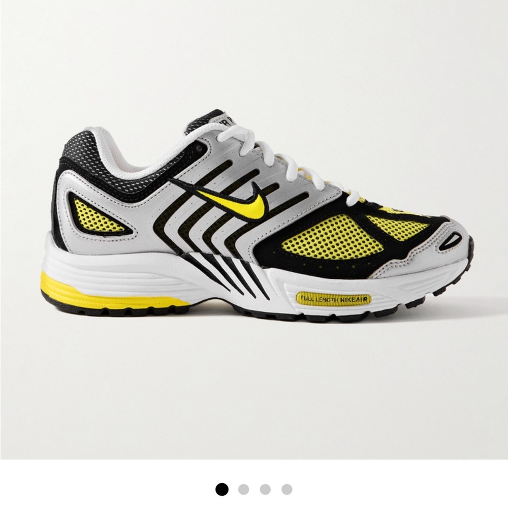 Nike Air Pegasus 2k5 Leather & suede trimmed mesh sneakers